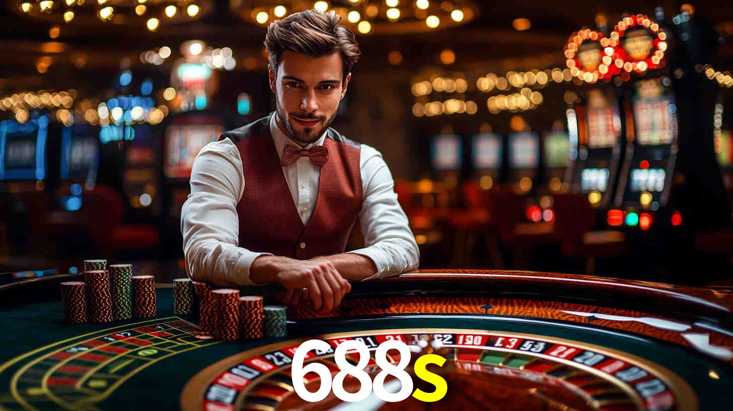 Imagem promocional da 688s mostrando a plataforma e suas vantagens